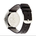  Shop Authentic Calvin Klein Skirt Black Dial Black Leather Strap Watch for Women  - K2U231C1 - Luxxuri