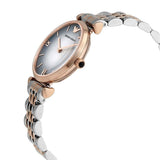  Shop Authentic Emporio Armani Gianni T Bar Grey Dial Two Tone Stainless Steel Watch For Women - AR1725 - Luxxuri