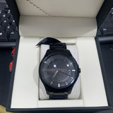  Shop Authentic Armani Exchange Hampton Chronograph Black Dial Black Steel Strap Watch For Men - AX2104 - Luxxuri