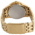 Fossil FB-01 Chronograph Black Dial Gold Steel Strap Watch for Men - FS5836