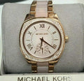  Shop Authentic Michael Kors Bryn Rose Gold Dial Two Tone Steel Strap Watch for Women - MK6135 - Luxxuri