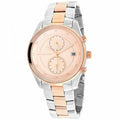  Shop Authentic Michael Kors Blair Quartz Analog Rose Gold Dial Two Tone Steel Strap Watch For Women - MK6498 - Luxxuri