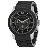  Shop Authentic Michael Kors Runway Black Dial Black Rubber Strap Watch for Men - MK8107 - Luxxuri
