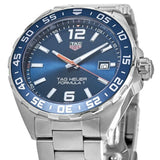  Shop Authentic Tag Heuer Formula 1 Quartz Blue Dial Silver Steel Strap Watch for Men - WAZ1010.BA0842 - Luxxuri