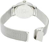  Shop Authentic Calvin Klein Surround Black Dial Silver Mesh Bracelet Watch for Men - K3W21121 - Luxxuri