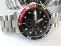  Shop Authentic Emporio Armani Chronograph Black Dial Silver Stainless Steel Watch For Men - AR5855 - Luxxuri