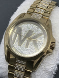  Shop Authentic Michael Kors Bradshaw Gold Dial Gold Steel Strap Watch for Women - MK6487 - Luxxuri