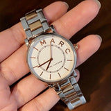  Shop Authentic Marc Jacobs Roxy White Dial Two Tone Steel Strap Watch for Women - MJ3553 - Luxxuri
