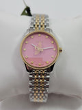  Shop Authentic Gucci G Timeless Quartz Pink Dial Two Tone Steel Strap Watch For Women - YA1265030 - Luxxuri