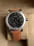  Shop Authentic Burberry The City Black Dial Brown Leather Strap Watch for Men - BU9905 - Luxxuri