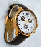  Shop Authentic Tissot Quickster Chronograph Silver Dial Watch For Men - T095.417.36.037.01 - Luxxuri