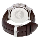  Shop Authentic Emporio Armani Renato Chronograph Black Dial Brown Leather Strap Watch For Men - AR2482 - Luxxuri