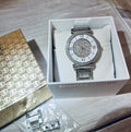  Shop Authentic Michael Kors Catlin Silver Dial Silver Steel Strap Watch for Women - MK3355 - Luxxuri
