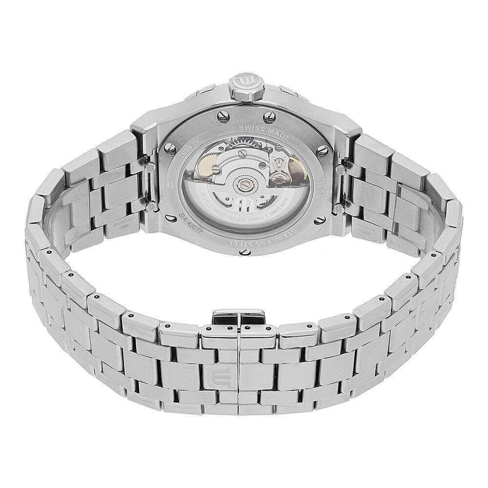  Shop Authentic Maurice Lacroix Aikon Automatic Blue Dial Silver Steel Strap Watch for Women - AI1807-SS002-430-1 - Luxxuri