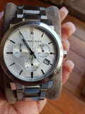  Shop Authentic Burberry The City White Dial Silver Steel Strap Watch for Men - BU9750 - Luxxuri