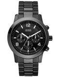  Shop Authentic Guess Chronograph Black Dial Black Steel Strap Watch for Men - W15061G1 - Luxxuri