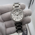  Shop Authentic Michael Kors Parker Silver Dial Silver Steel Strap Watch for Women - MK5615 - Luxxuri