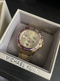  Shop Authentic Michael Kors Everest Chronograph Gold Dial Gold Steel Strap Watch for Women - MK5871 - Luxxuri