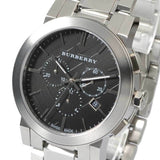  Shop Authentic Burberry The City Black Dial Silver Steel Strap Watch for Men - BU9351 - Luxxuri
