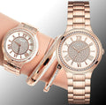  Shop Authentic Guess Madison Diamonds White Dial Rose Gold Steel Strap Watch for Women - W0637L3 - Luxxuri