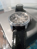  Shop Authentic Emporio Armani Meccanico Automatic Black Dial Leather Strap Watch For Men - AR4629 - Luxxuri