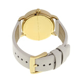  Shop Authentic Marc Jacobs Fergus Grey Dial Grey Leather Strap Watch for Women - MBM8654 - Luxxuri