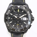  Shop Authentic Tag Heuer Aquaracer PVD Black Dial Watch for Men - CAY218A.FC6361 - Luxxuri