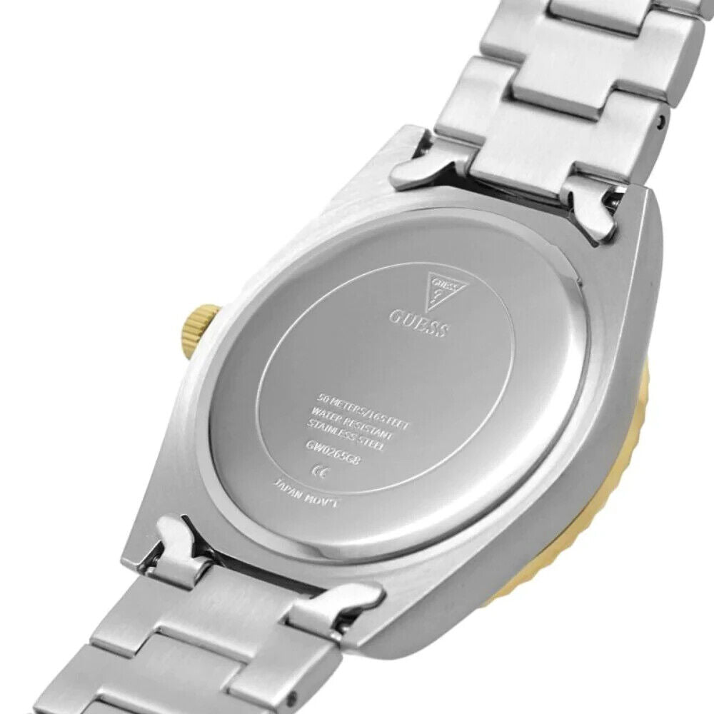  Shop Authentic Guess Connoisseur Green Dial Two Tone Steel Strap Watch for Men - GW0265G8 - Luxxuri