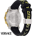  Shop Authentic Versace Sports Tech Chronograph Silver Dial Black Rubber Strap Watch for Women - VELT00519 - Luxxuri