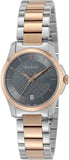  Shop Authentic Gucci G Timeless Grey Dial Two Tone Steel Strap Watch For Women - YA126527 - Luxxuri