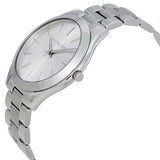  Shop Authentic Michael Kors Slim Runway Silver Dial Silver Stainless Steel Strap Watch for Women - MK3178 - Luxxuri