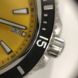  Shop Authentic Breitling Superocean II Automatic 44mm Yellow Dial Silver Steel Strap Watch for Men - A17367021I1A1 - Luxxuri