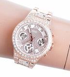  Shop Authentic Guess Moonlight Multi Function Diamonds White Dial Rose Gold Steel Strap Watch for Women - GW0320L3 - Luxxuri