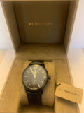  Shop Authentic Burberry The Classic Black Dial Black Leather Strap Watch for Men - BU10003 - Luxxuri