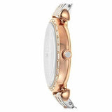  Shop Authentic Emporio Armani Gianni T-Bar Silver Dial Two Tone Steel Strap Watch For Women - AR11293 - Luxxuri