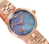  Shop Authentic Emporio Armani Arianna Black Dial Rose Gold Stainless Steel Watch For Women - AR11197 - Luxxuri