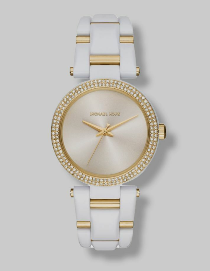  Shop Authentic Michael Kors Delray Rose Gold Dial White Steel Strap Watch for Women - MK4315 - Luxxuri