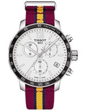  Shop Authentic Tissot Quickster Chronograph NBA Miami Heat Edition White Dial Two Tone NATO Strap Watch for Men - T095.417.17.037.08 - Luxxuri