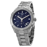  Shop Authentic Tissot PR 100 Sport Quartz Chronograph Blue Dial Silver Steel Strap Watch For Men - T101.617.11.041.00 - Luxxuri
