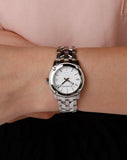  Shop Authentic Burberry Heritage Check White Dial Silver Steel Strap Watch for Women - BU1853 - Luxxuri
