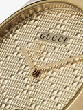  Shop Authentic Gucci G Timeless Gold Dial Gold Steel Strap Watch For Women - YA126553 - Luxxuri
