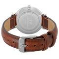  Shop Authentic Daniel Wellington Classic Petite St Mawes Black Dial Brown Leather Strap Watch For Women - DW00100181 - Luxxuri