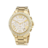  Shop Authentic Michael Kors Camille Silver Diamonds Dial Gold Steel Strap Watch for Women - MK5756 - Luxxuri