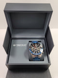  Shop Authentic Tag Heuer Carrera Chronograph Blue Dial Silver Steel Strap Watch for Men - CBG2A1Z.BA0658 - Luxxuri