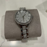  Shop Authentic Michael Kors Runway Crystals Silver Dial Silver Steel Strap Watch for Women - MK3822 - Luxxuri
