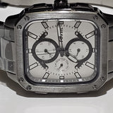  Shop Authentic Fossil Inscription Multifunction Silver Dial Grey Steel Strap Watch for Men - BQ2657 - Luxxuri