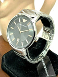  Shop Authentic Emporio Armani Renato Quartz Black Dial Silver Steel Strap Watch For Men - AR11179 - Luxxuri