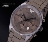  Shop Authentic Emporio Armani Sportivo Chronograph Brown Dial Brown Steel Strap Watch For Men - AR5950 - Luxxuri