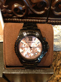  Shop Authentic Michael Kors Everest Quartz Rose Gold Dial Black Steel Strap Watch For Women - MK5872 - Luxxuri