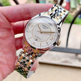  Shop Authentic Tissot T Classic T One Automatic Silver Dial Two Tone Steel Strap Watch For Men - T038.430.22.037.00 - Luxxuri